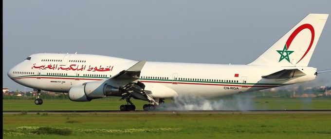 Royal Air Maroc Boeing 747-400 CN-RGA